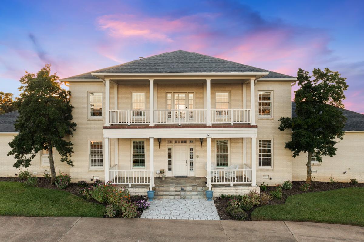 Historic home front facade